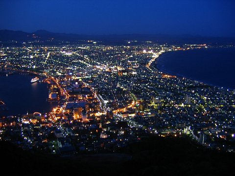 函館市街の夜景