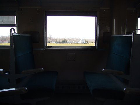 列車の内部