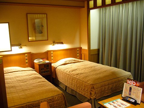 北海道ホテルのスーペリアツインルーム