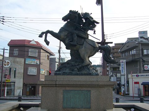 島津義弘公の銅像