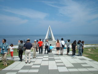 日本最北端　宗谷岬