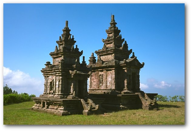 グドゥン・ソンゴ寺院(8)：ジャワの寺院(遺跡)：インドネシア