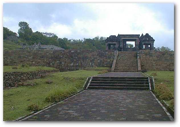 ラトゥ ボコ(1)：ジャワの寺院(遺跡)：インドネシア