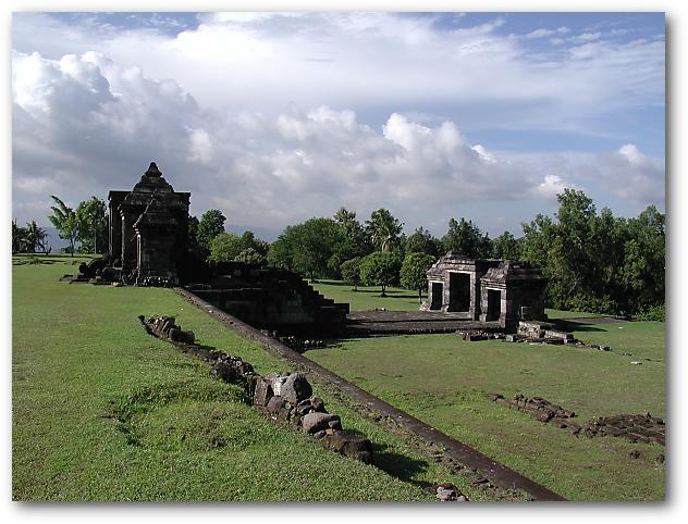 ラトゥ ボコ(2)：ジャワの寺院(遺跡)：インドネシア