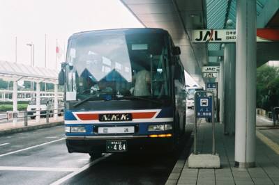 鹿児島空港まで乗車したリムジンバス