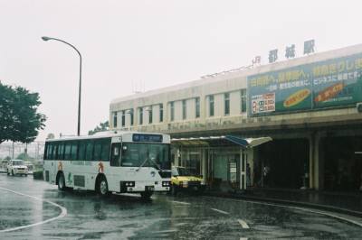 都城から志布志へ　バス