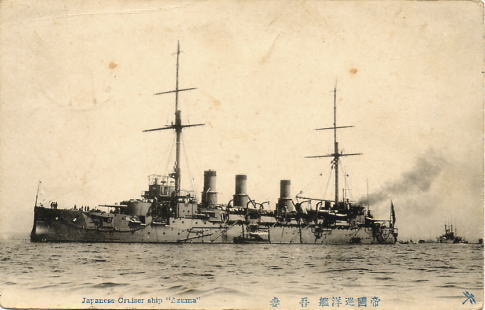 日本海海戦時の連合艦隊主力