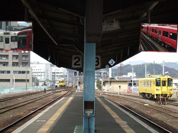 日田駅ホーム