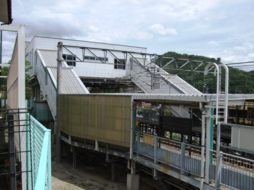 中野東駅跨線橋