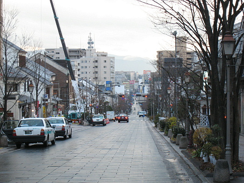 長野市街方面