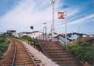 留萌本線・箸別駅（2001年8月）