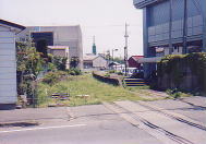 旧筑波鉄道・新土浦駅跡（1999年5月）