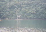 和多都美神社の鳥居が見えてきた。