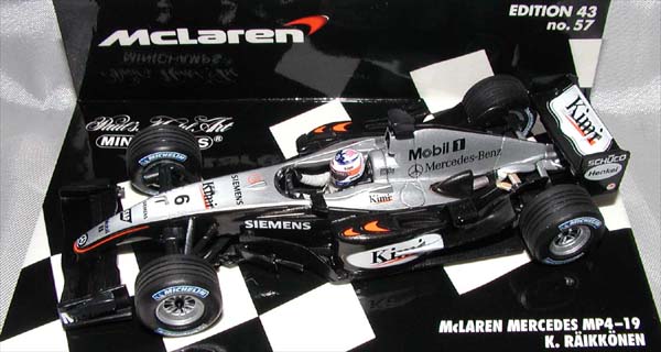 McLaren Mercedes MP4/19