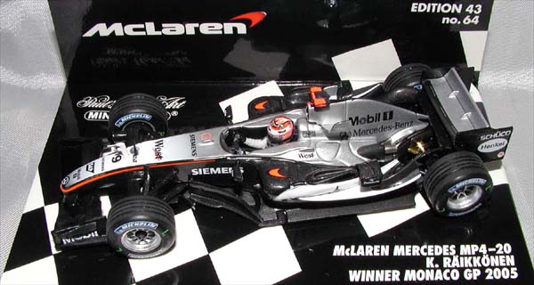 McLaren Mercedes MP4/20 MONACO WINNER