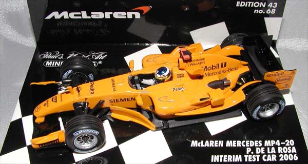 McLaren Mercedes MP4/20 INTERIM TEST CAR