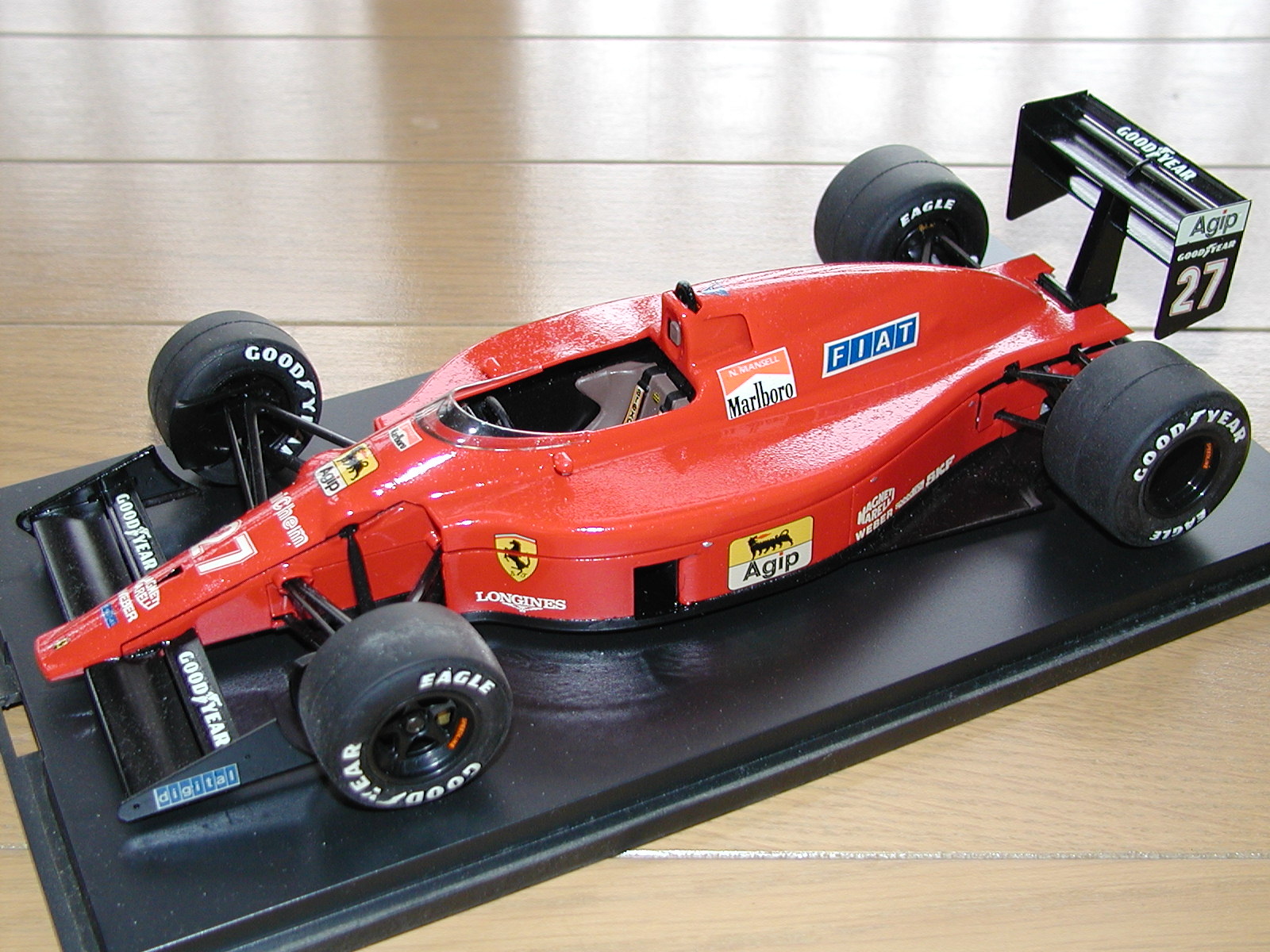Ferrari F189 前期型 左側面
