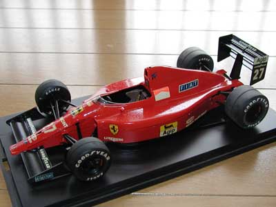 Ferrari F189 後期型 左側面