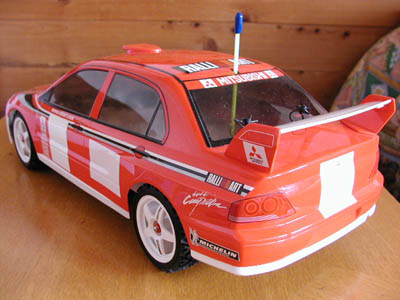 LANCER Ev.Ⅶ Rally Car Prototype 左側面