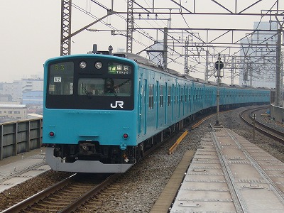 京葉線 201系 千ケヨK2+52@新木場(2007.03.24)