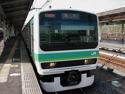 常磐快速線 E231系0番台 東マト128@上野(2005.09.10)