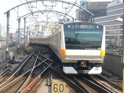 中央快速線 E233系 八トタT2@東京(2007.02.28)
