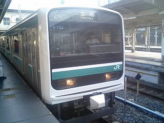 常磐快速線 E501系