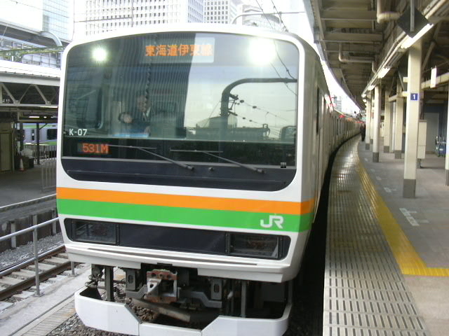 東海道線　E231系