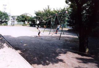 焼き場跡の公園