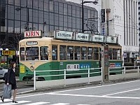 富山地鉄市内線の路面電車