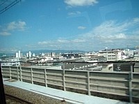 大阪市北部を進む