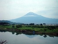 見事に見えた富士山