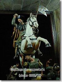 サンティアゴ(聖ヤコブ)騎馬像