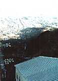 帆柱ケーブル（山頂駅からの風景）