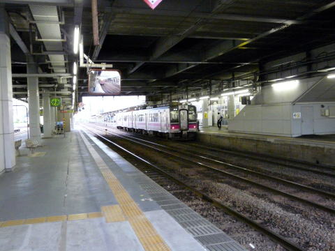 秋田駅ホーム