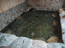 「山水の湯」」の露天風呂