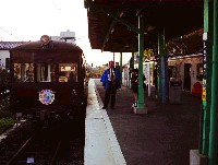 西桐生駅で折り返し