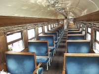 乗車したオハ3522の内部