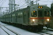 冬の東急7200系
