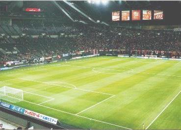 札幌ドームの中