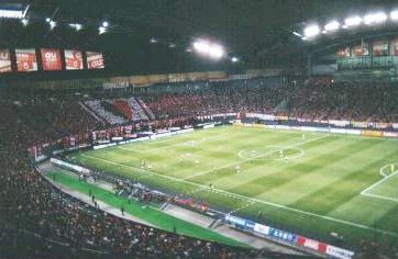 札幌ドームの中