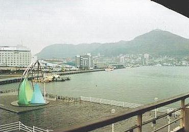 摩周丸から見た函館