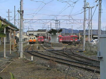 常北大田駅構内