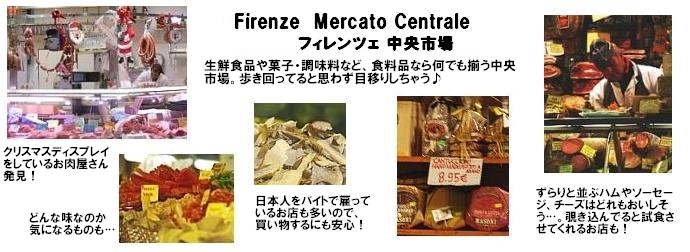 フィレンツェ 中央市場