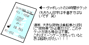 ヴァポレットの24時間券
