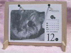 ２００１極楽ねこカレンダー