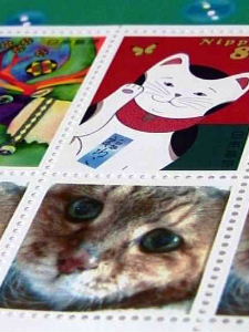 写真付き切手「コロ」
