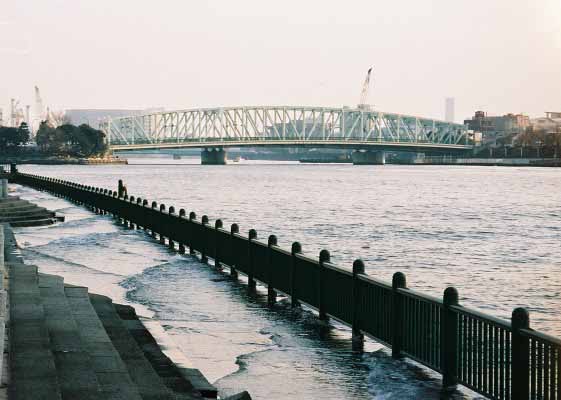 11 越中島より相生橋