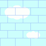 空＋レンガ